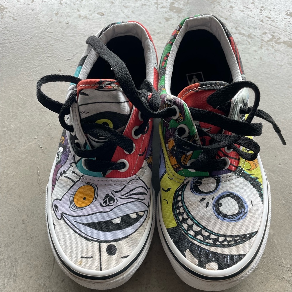 Vans- Nightmare before Christmas youth size 1. Used